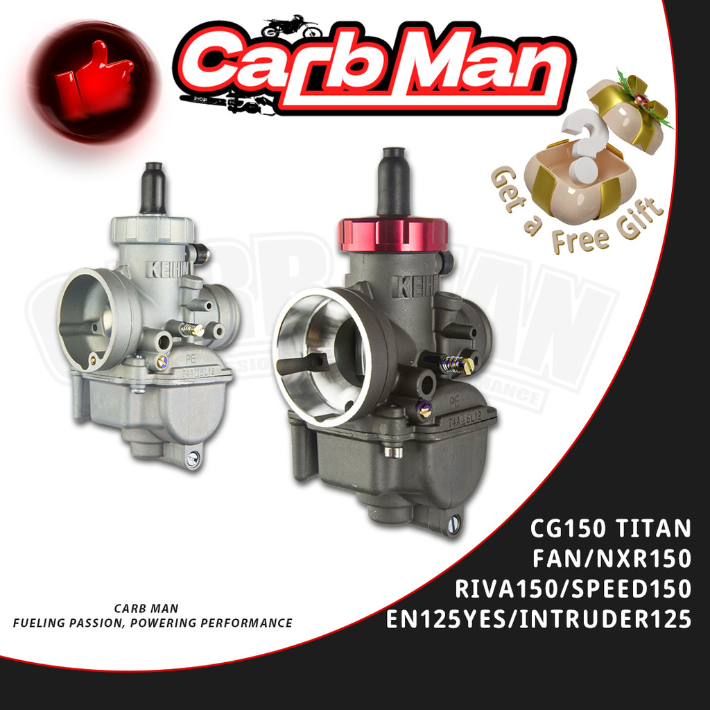 Carburador PE26 Para HONDA CG150 Titan / Fan(Até2009)/ NXR150 Bros Riva150 / Speed150 EN125 Yes / Intruder125(Preparada)