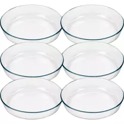 Conjunto de Assadeiras Marinex Redonda 2,4 Litros Tamanho Único 6 Peças