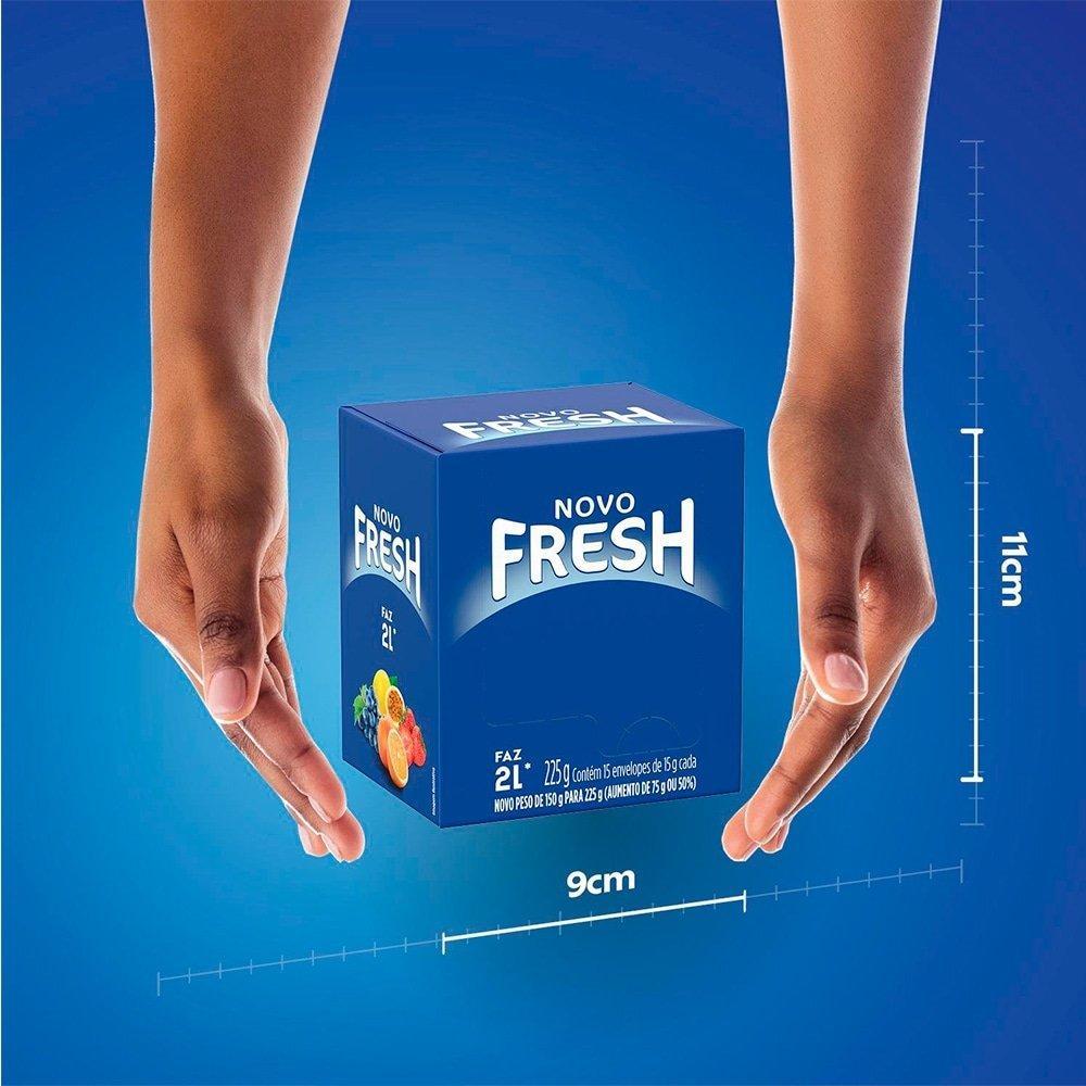 Refresco em Pó Fresh Guaraná 15g Display com 15 Unidades — imagem 2 de 2
