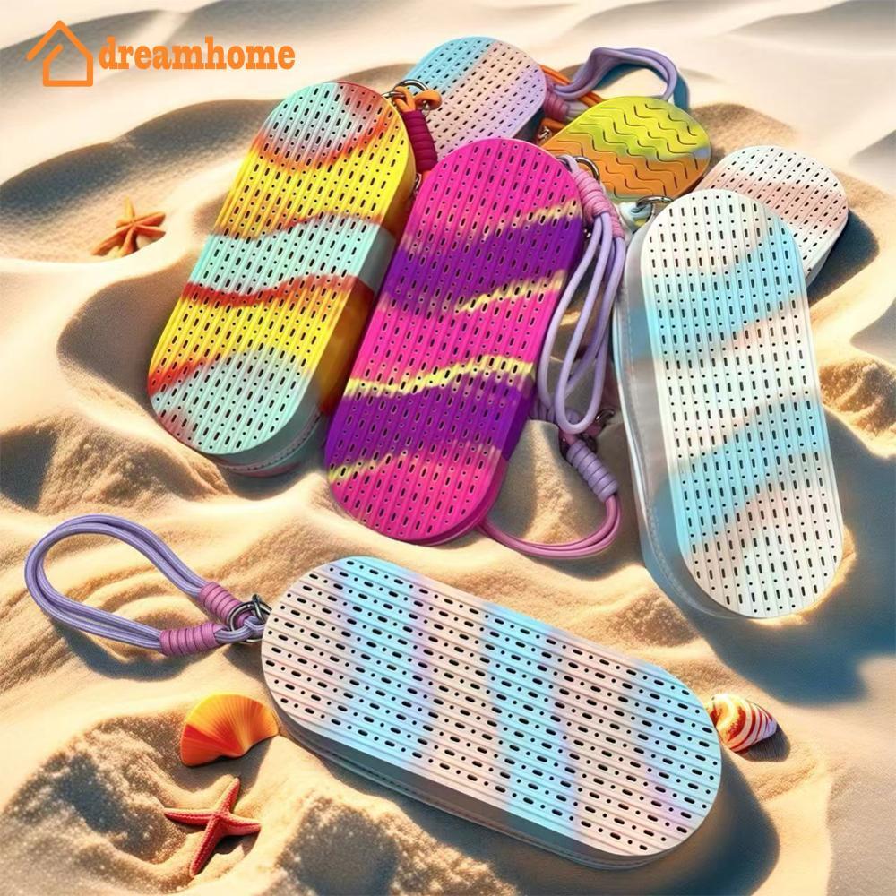 DREAMHOME Estojo De Armazenamento De Óculos De Natação De Silicone Oco Dupla Face Respirável Caixa De Grande Capacidade