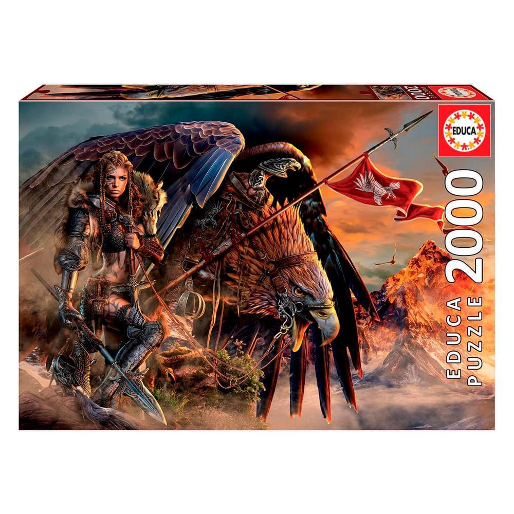 Puzzle 2000 Peças Cavaleiro da Águia - Educa 19277
