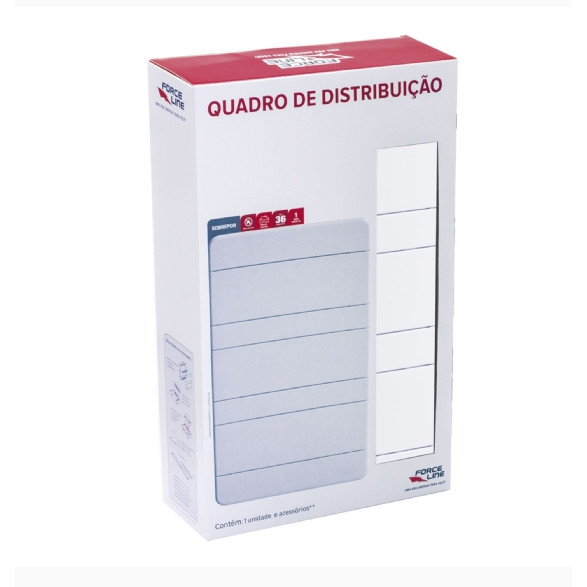 Quadro de Distribuição Sobrepror 36 DIN Forceline