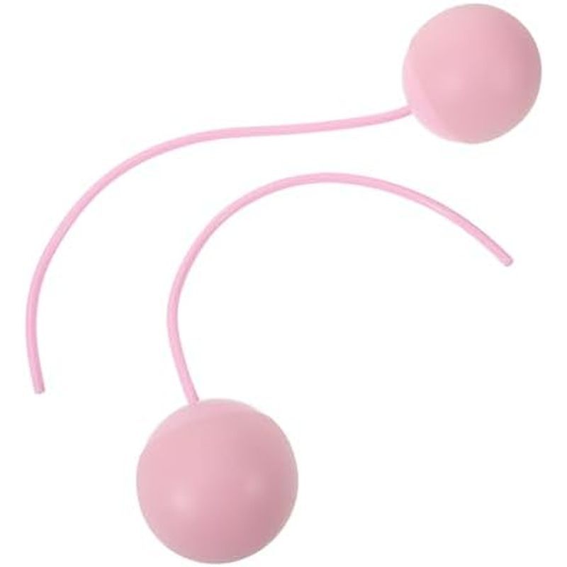 Mikinona 2Pcs Cordless Ball Skipping Rope Replacement Parts Weighted Jumping Rope Accessories for Fitness Training Agili