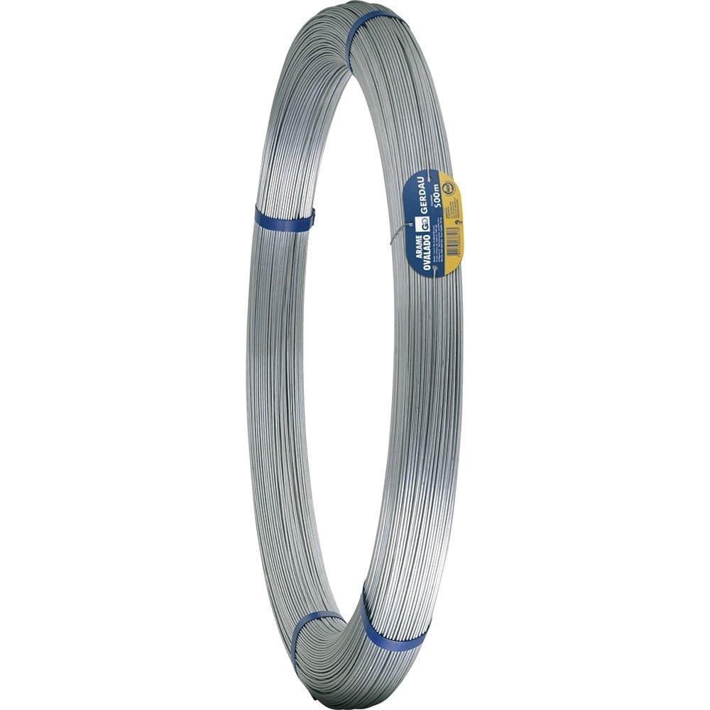Arame Gerdau Liso Ovalado 17X15 2,4X3,0mm 700Kgf 500m