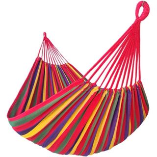 Rede Dupla Brasileira GOCAN para 2 Pessoas, Extra Grande 220x160cm, Comprimento Total 330cm, Suporta 500lb, Rede de Algo