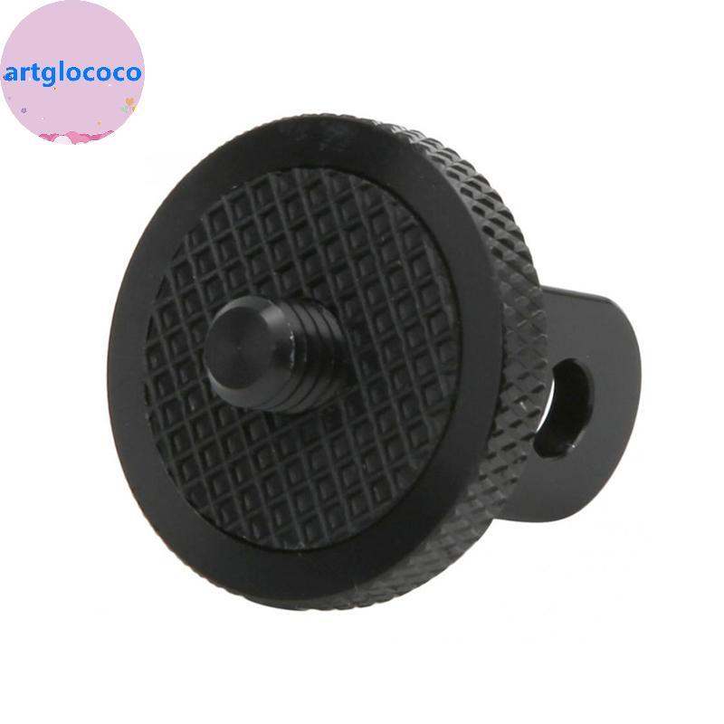 Artglococo 1/4 Adaptador Câmera De Ação Universal Selfie Sti Tripé Estabilizador Peças Reposição Adequadas Para Gopro/in