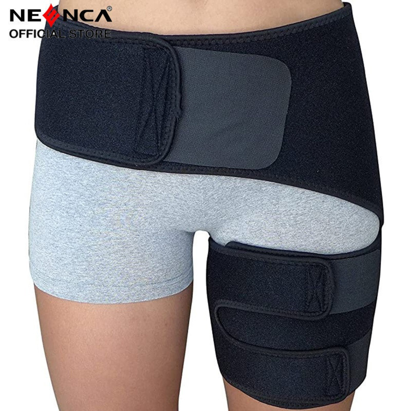 NEENCA Suporta Cintura Do Quadril-Suporte De Alívio Da Dor Ciática Compressão De Hamstring Wrap-Estabilizador Para Groin