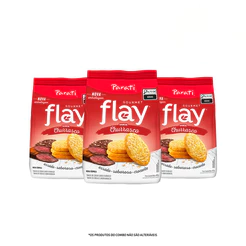 Combo Flay Gourmet Churrasco 40g 3 unidades