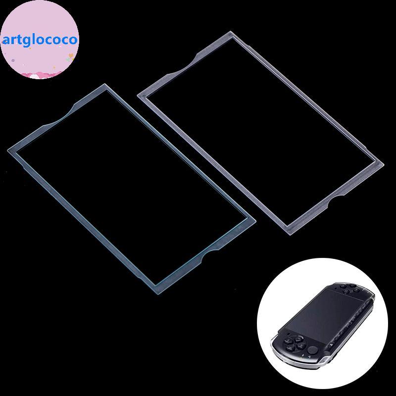 Artglococo 1 Peça Para Console PSP Tampa Frontal Lente De Vidro Peças De Reposição PSP1000 2000 3000 Tela LCD Capa De Pl