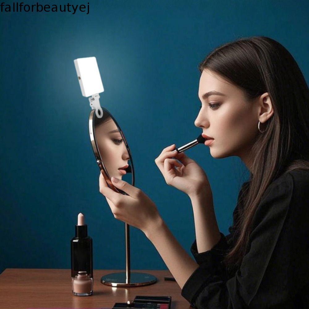 Lâmpada De Beleza FALLFORBEAUTYEJ , Luz De Preenchimento LED Portátil , Ring Light Anel De Ajustável Regulável Com Clipe