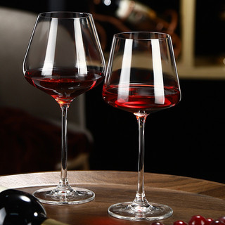 Conjunto de vidro de vinho tinto estilo europeu taça de vidro Brandy copo de vinho criativo 6 peças 2 peças conjunto de 