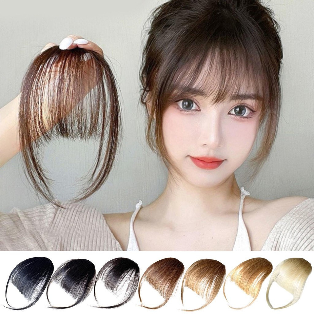 Presilha de cabelo feminina Fine Bangs, adequada para a testa, para uso diário, ideal para namoradas e esposas, com fran