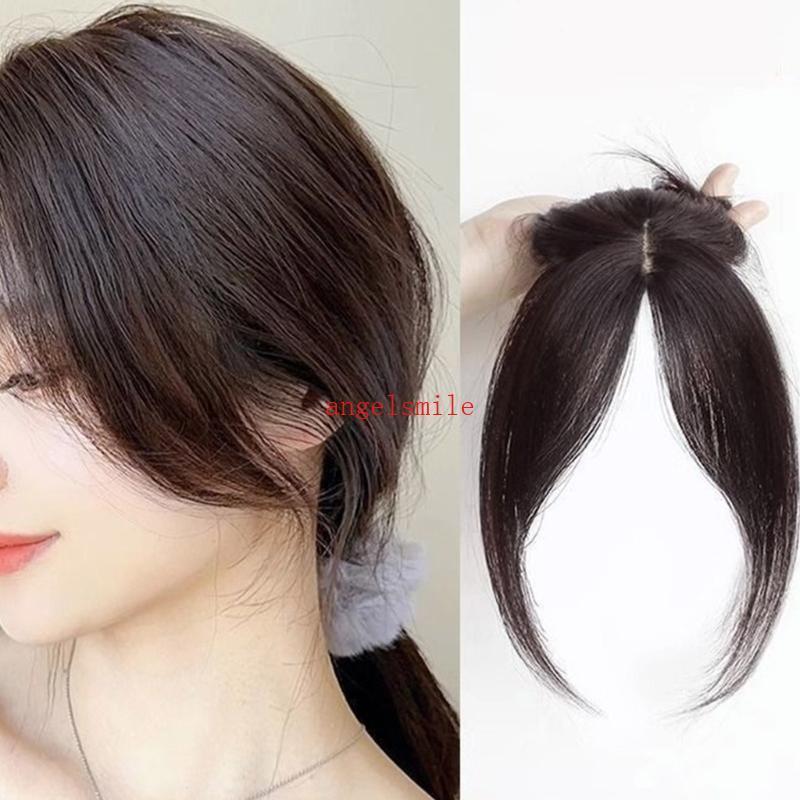 Ace Women Natural Bangs Toppers Apliques De Cabelo Para Cobrir Franjas Brancas Completas