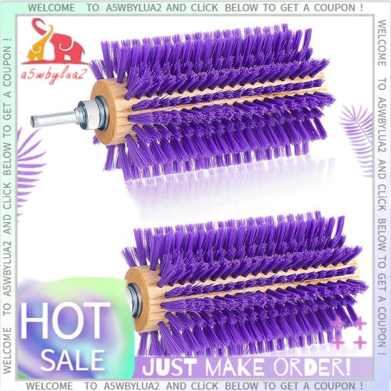 2 Pçs Gado Coçar Escova Casaco Ferramenta De Remoção Para Cabra Ovelhas , Uso Com Broca , Lã/Estimulação De Cabelo