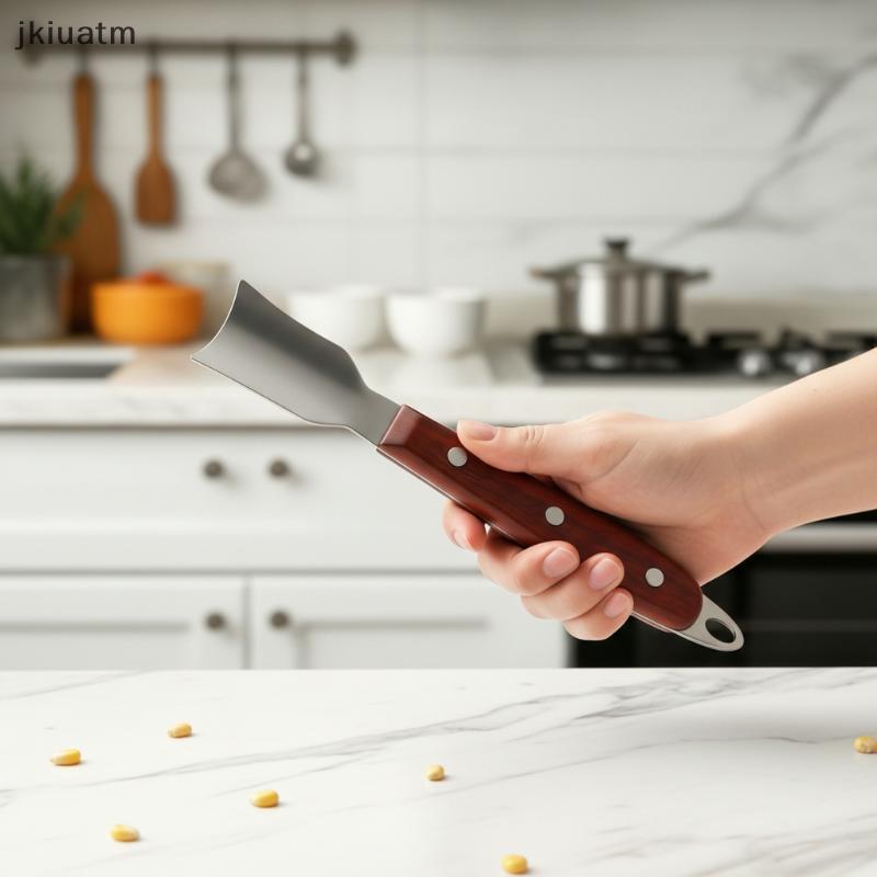 [jkiuatm] Removedor De Caroço De Milho Durável Para Cozinha Ferramenta De Longa Duração Extração De Espiga Sem Esforço B