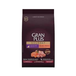 Ração Granplus Gourmet Gatos Filhotes Sabor Salmão e Frango - 10.1kg