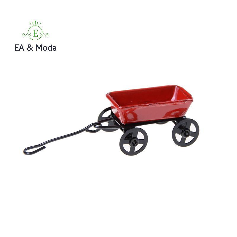 EA & Moda 1 : 12 Casa De Bonecas Em Miniatura Jardim Carrinho De Metal Móveis Fingir Brincar Brinquedos Decoração .