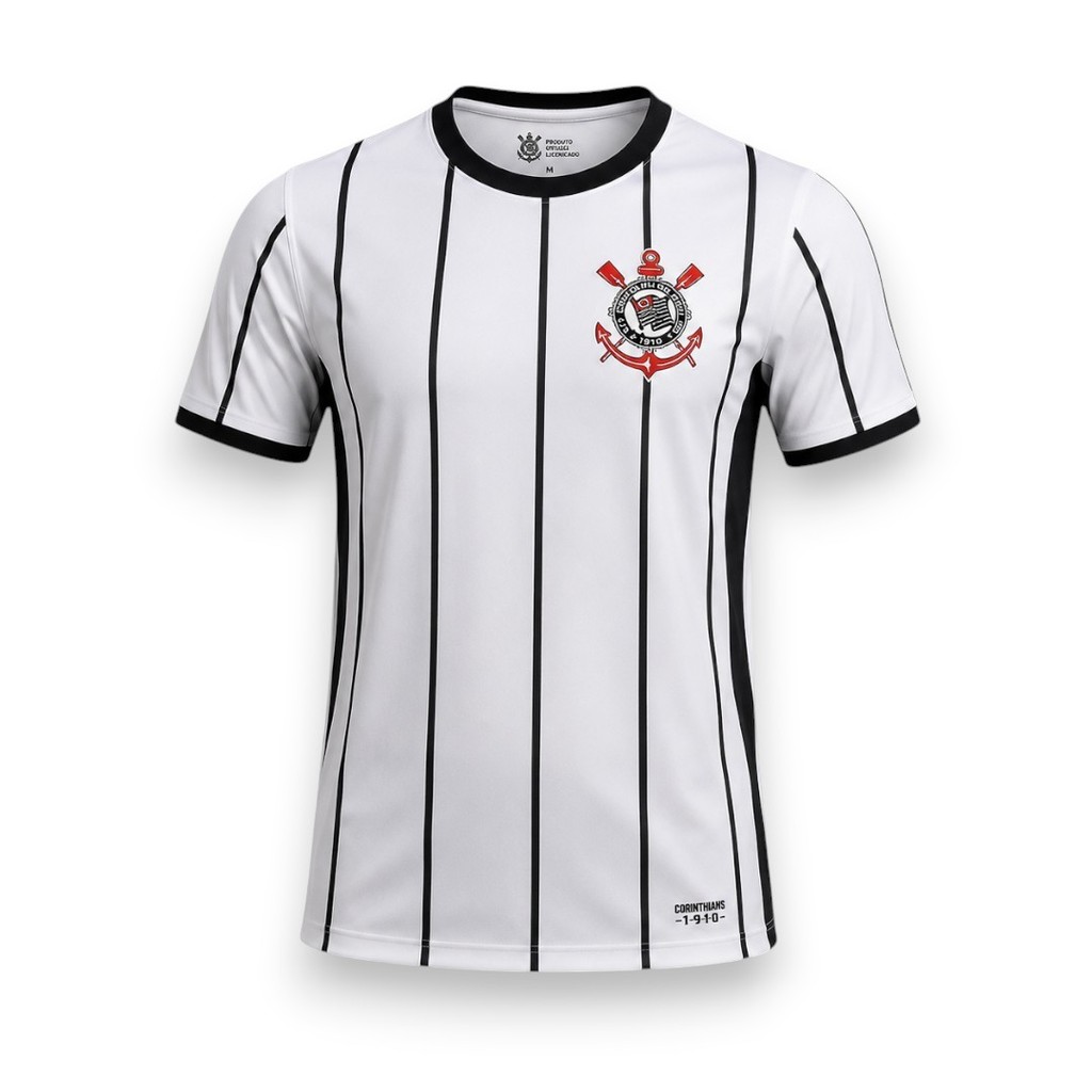 Camisa Fitness Corinthians Feminina Listrada Oficial