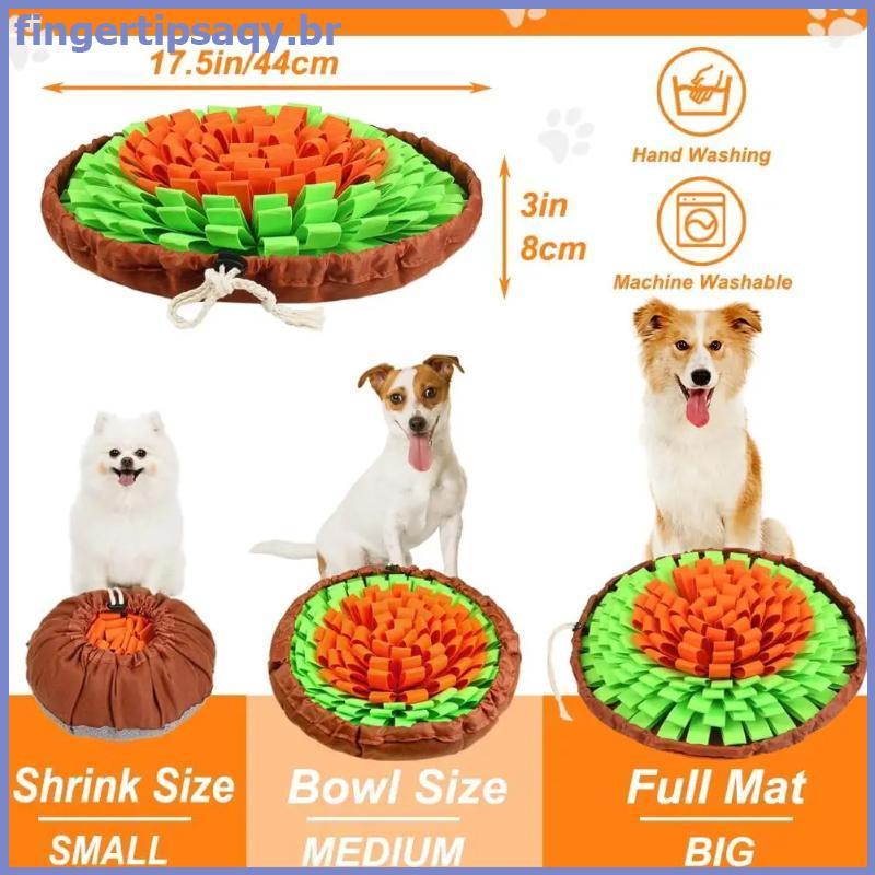 FINGE Pet Snuffle Mat Para Cães , Jogo De Alimentação Interativo Tédio , Incentiva Habilidades Naturais De Forrageamento