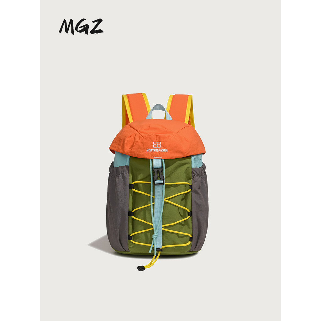 MGZ ao ar livre leve dopamina contraste cor mochila das mulheres dos homens lazer esportes estudante viagem saco de esca