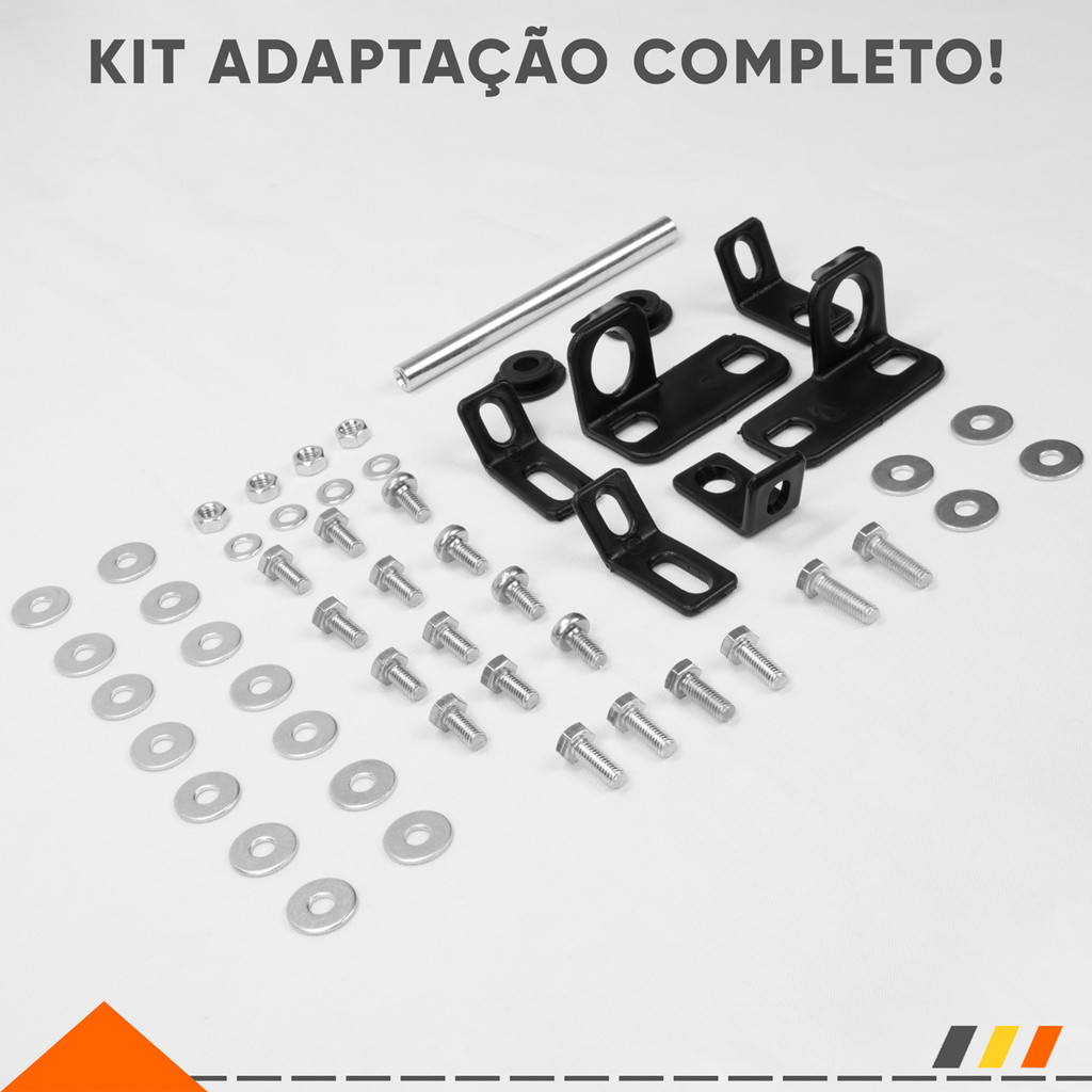 Kit Combo Adaptação F21 C/ Number Banco Tanque 9L (com ferragens) Amx — imagem 2 de 2