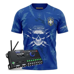 Processador Stetsom Stx2496 Bt 8 Canais Rca E Fio + Camiseta
