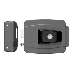 Fechadura Elétrica AGL Cinza 127V Grande