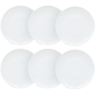 Jogo de Pratos de Sobremesa em Opaline 6 peças - Hauskraft em Oferta na Shopee