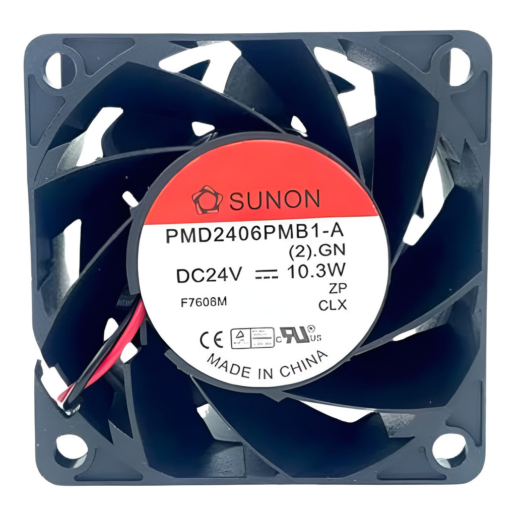 Microventilador 24v 0.4a (2.gn) 60x60x38mm (2 Fios)