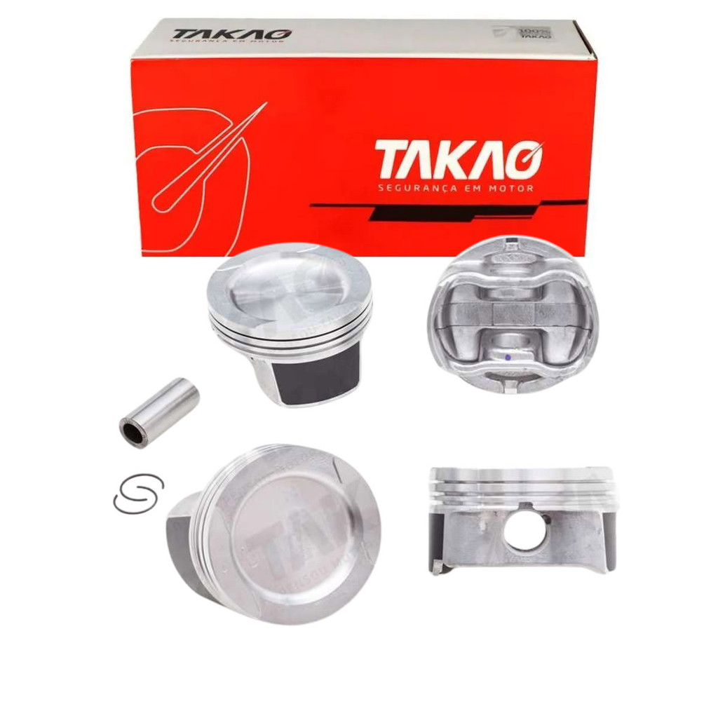 Pistão STD (Jg) Polo 2.0 8V 2001 A 2014 / Golf 2.0 8V 2001 A 2014 / Jetta 2.0 8V 2010 A 2015 / Jetta 2.0 8V 2010 A 2015