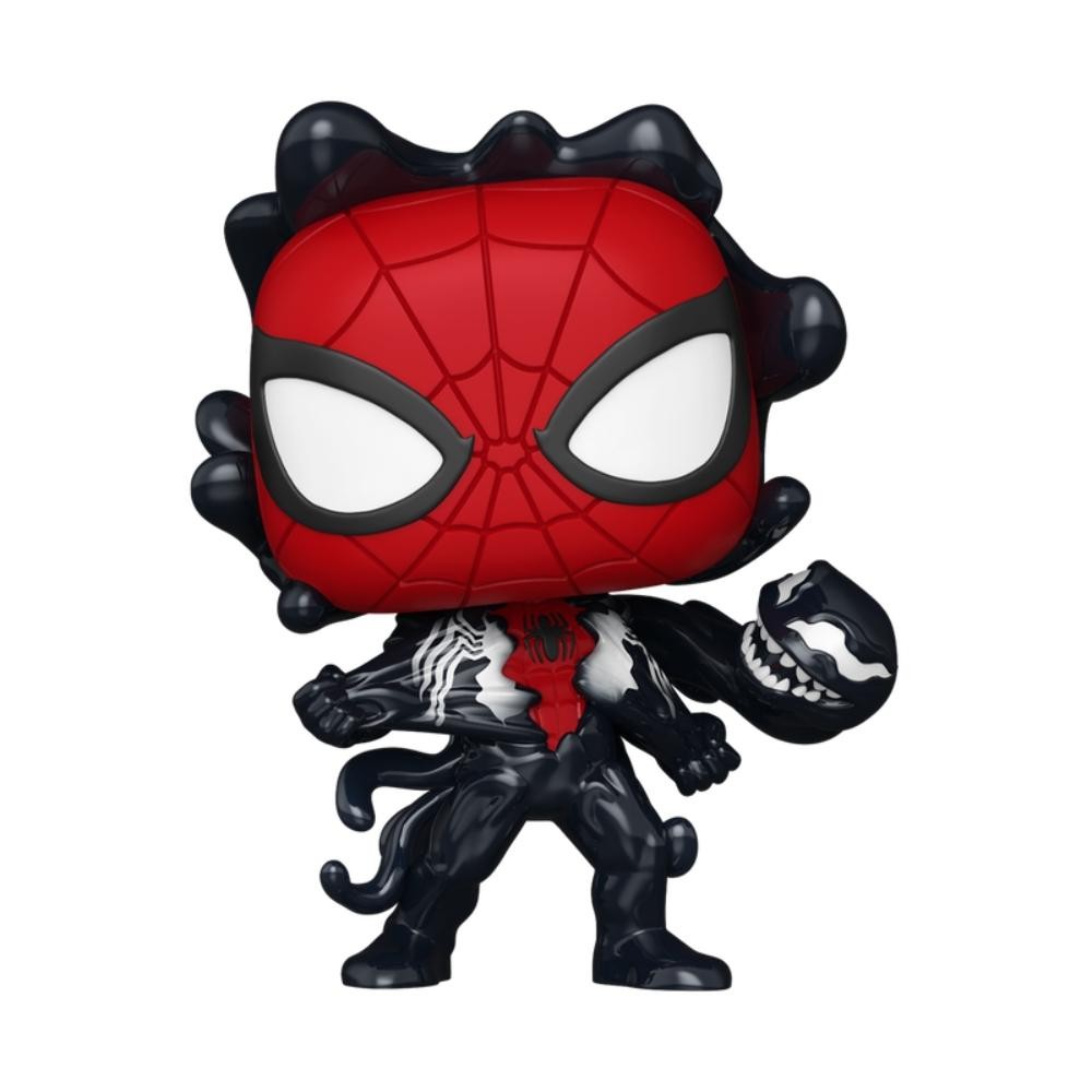 Detalhes do Boneco Funko Pop! Marvel Homem-Aranha c Simbionte