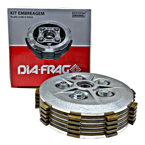 KIT EMBREAGEM COMPLETA DIAFRAG HONDA CB250F NOVA TWISTER 16 EM DIANTE em Oferta na Shopee