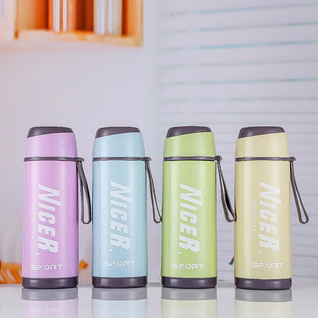 Garrafa de Água Para Academia, Escola, Trabalho 500ml em Oferta na Shopee