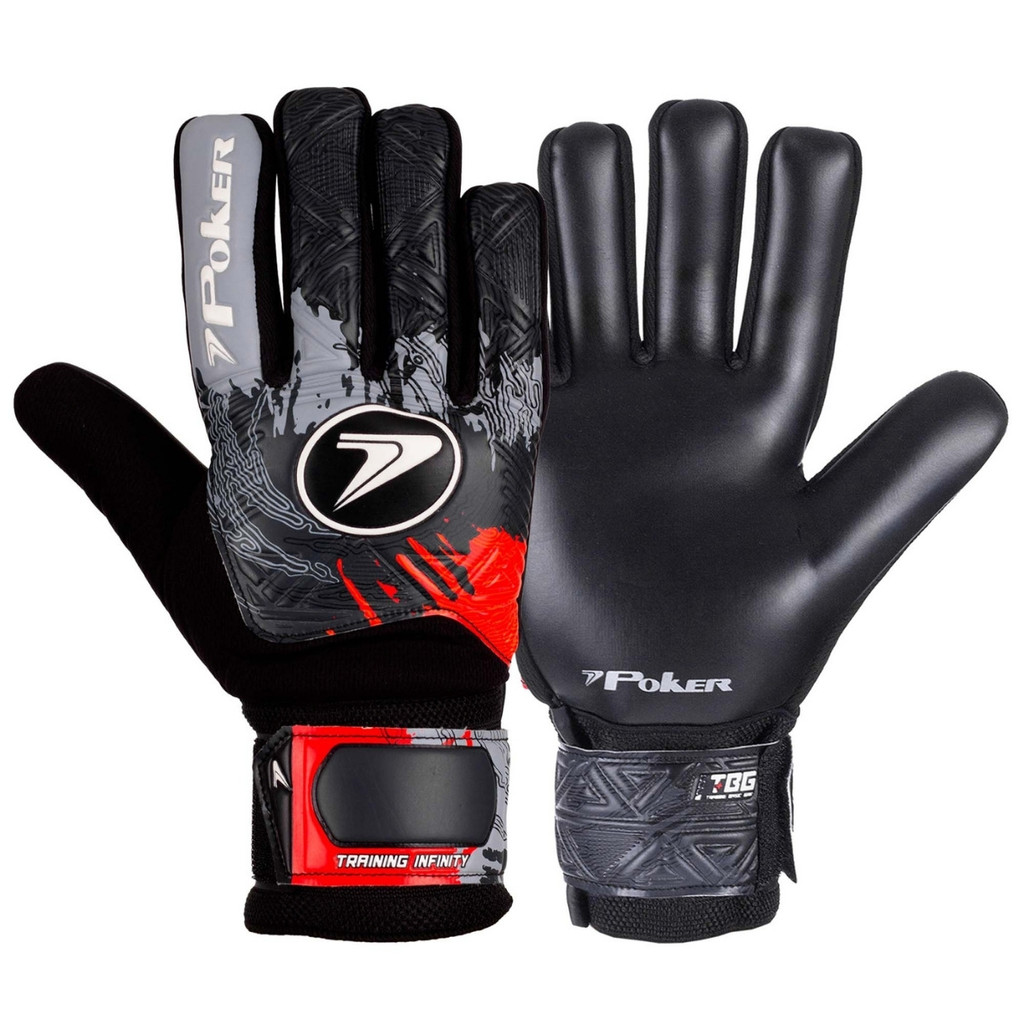 Luva Goleiro Poker Training Infinty Campo Society Original em Oferta na Shopee