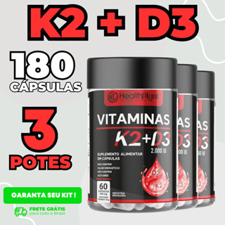 k2+D3 Vitamina K2 - Menaquinona - 7 - Vitamina D3 - Colecalciferol Materia Prima Importada em Oferta na Shopee