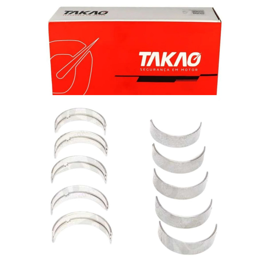 Bronzina Mancal 100 (Jg) Fit Lx 1.4 8V 2003 A 2008 / Fit Lxl 1.4 8V 2003 A 2008 / Fit Twist 1.5 16V 2009 A 2013