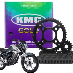 Kit Relação Tração Transmissão Cg Titan Fan 160 C Retentor 2016 2017 2018 2019 A 2025 Original Kmc