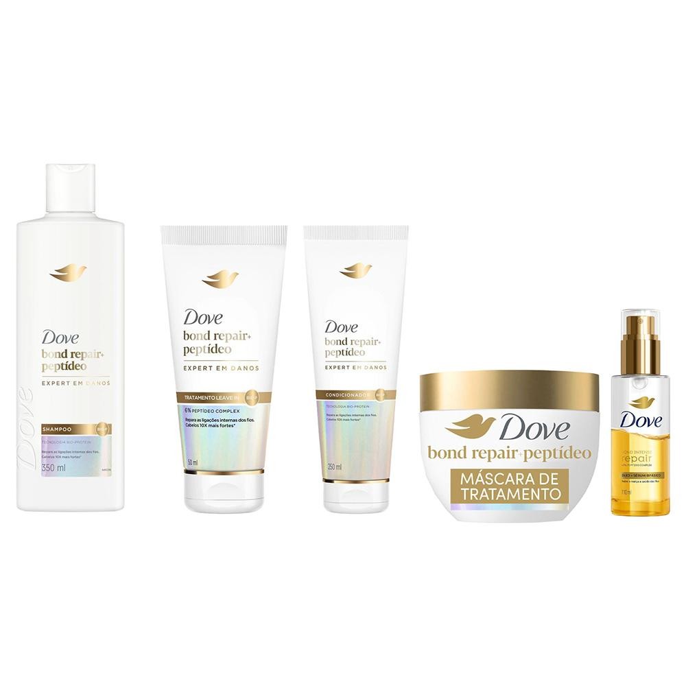 Kit Linha de Tratamento Dove Bond em Oferta na Shopee