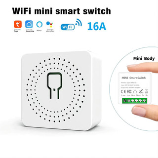 Módulo Interruptor Inteligente Tuya WiFi, Suporta Controle 1 canal, 100-240V, Funciona com Alexa, Google Home REAL LIFE