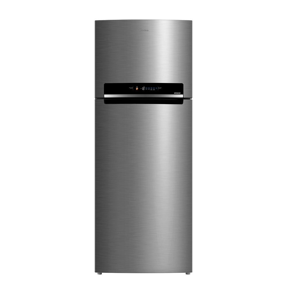 Detalhes do Geladeira Midea 491L Frost Free MD-RT650EVD463 Inox Painel Touch Super Refrigeração