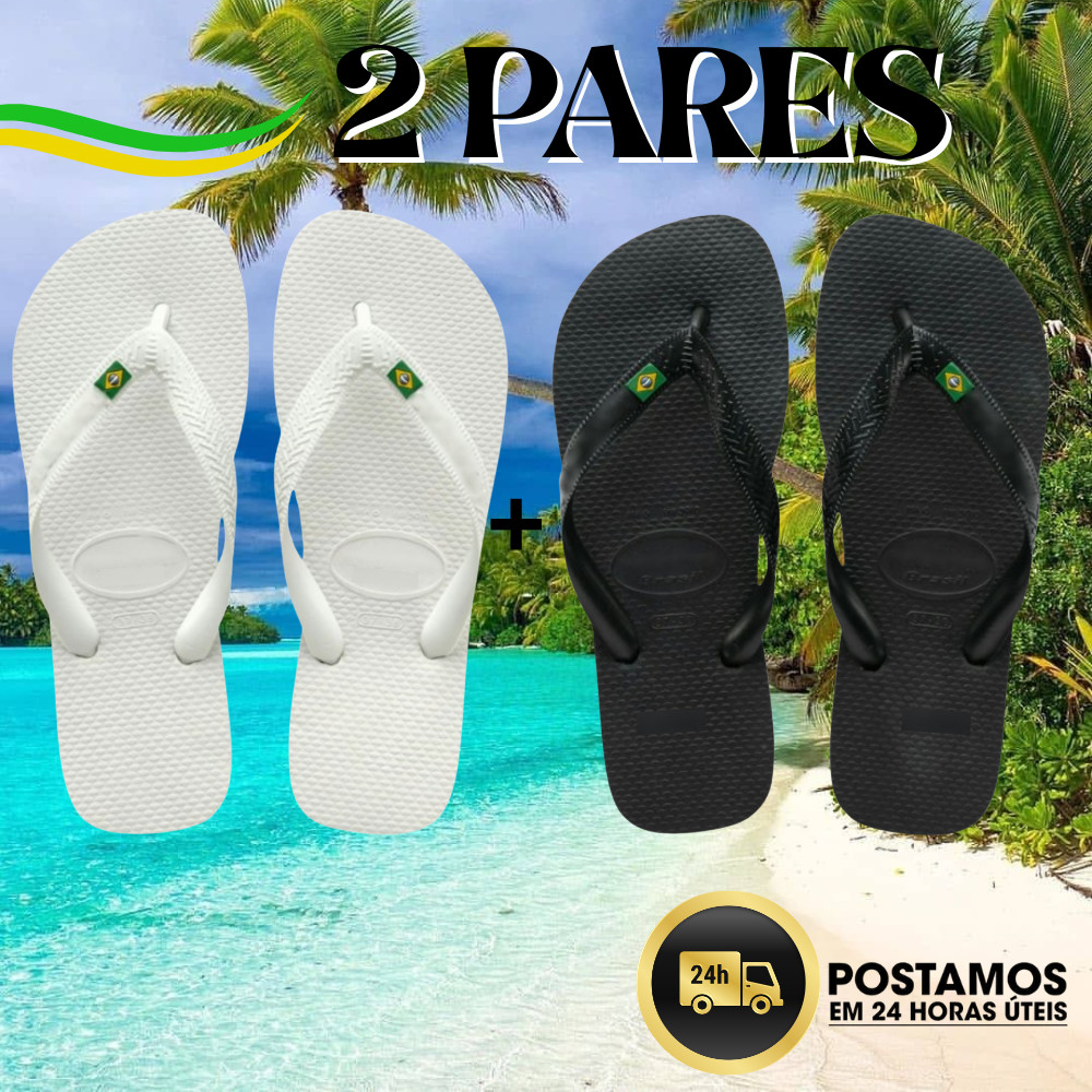 Chinelo Bandeirinha Original Sandalia De Dedo Unissex Verão. Presente para o Dia dos Pais em Oferta na Shopee