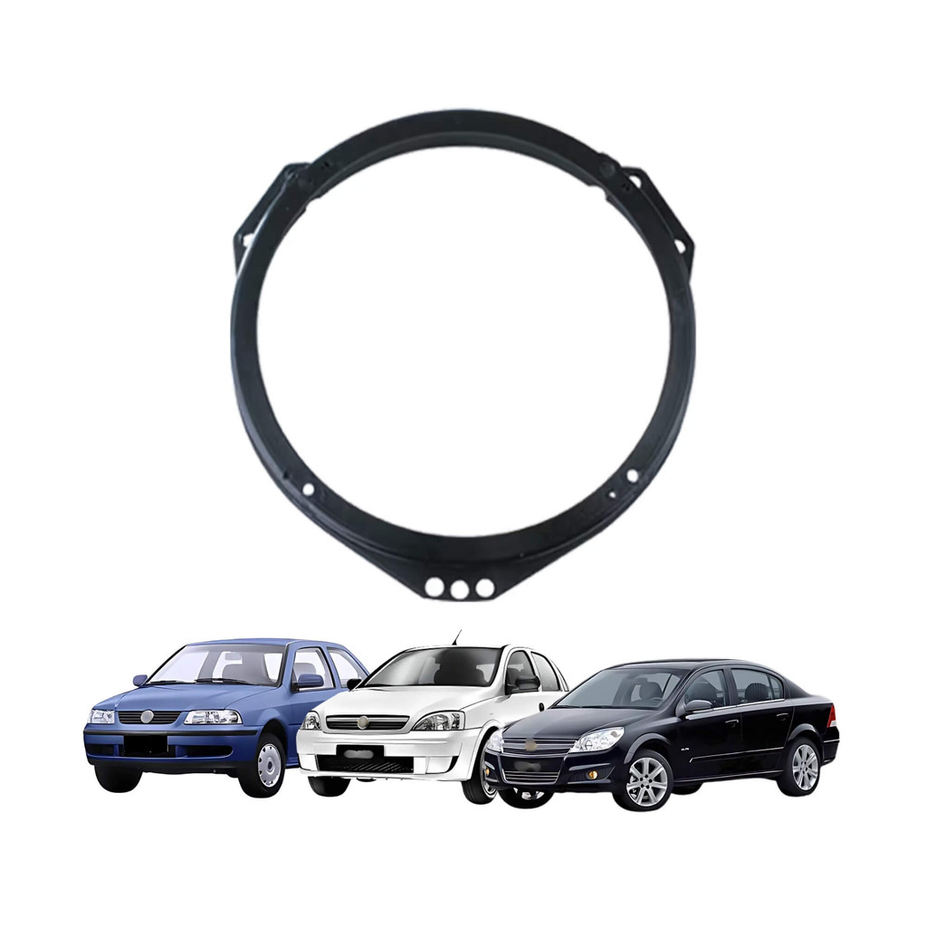 Aro Adaptador Alto Falante Automotivo Dianteiro Corsa Gol 2P Permak - 226-A