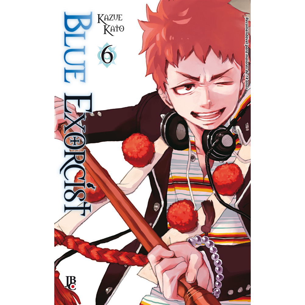 Capa do livro Mangá - Blue Exorcist Vol. 06 - por Kazue Katô - Editora JBC