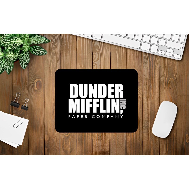 Mouse Pad Dunder Mifflin Série The Big Bang Theory Geek Nerd Gamer