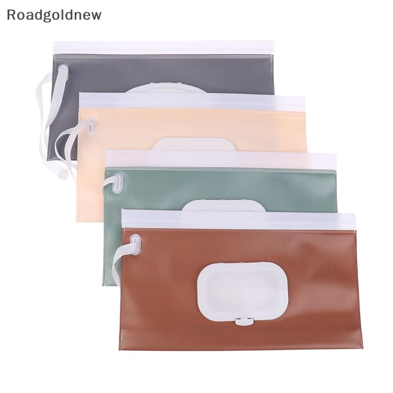 RGN 1 Pçs EVA Portátil Snap-Strap Caixa De Tecido Lenços Umedecidos Saco Flip Capa Bolsa Cosmética Ao Ar Livre Útil Carr