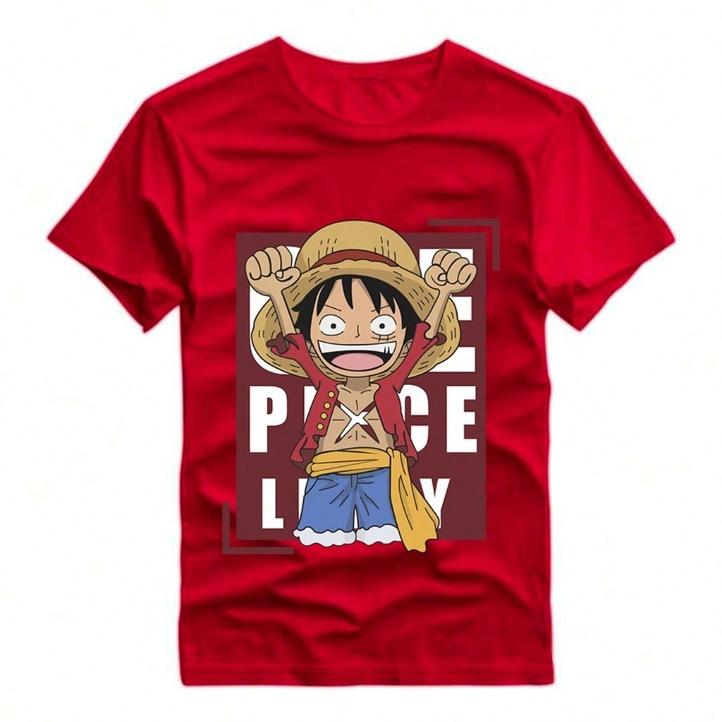 Camiseta Camisa Blusa  One Piece Total casual 100% algodão em Oferta na Shopee