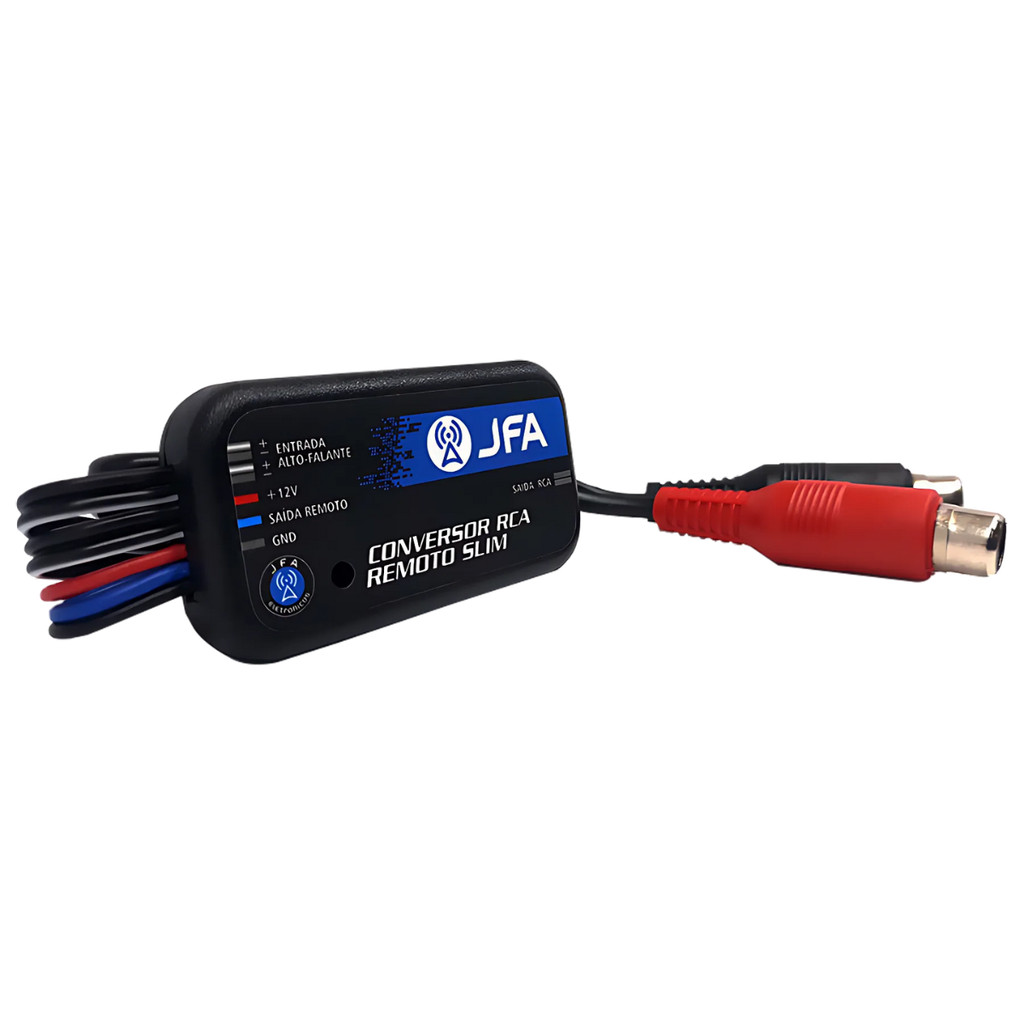 Conversor De Fio Rca Remoto Slim Jfa