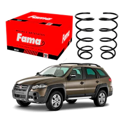 Par Mola Dianteira Fama Palio Adventure 1.8 2008 A 2017