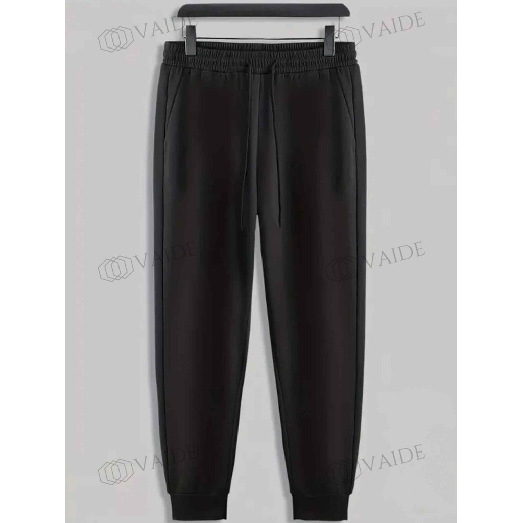 Calça Lisa Flanelada Moletom Quente Inverno Frio Larga Confortável Premium Moda Casual 