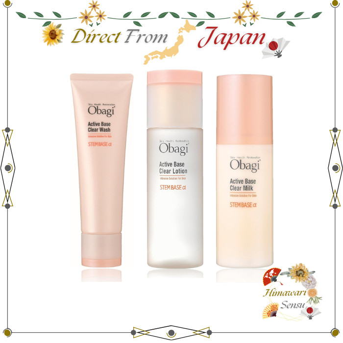 Obagi Active Base Clear Series Face Wash / Lotion / Emulsion【 Direct from Japan 】
